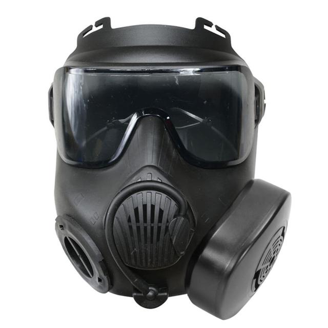 フルフェイスガード 米軍 M50ガスマスク型 ヘルメット装着アダプター付 ブラック スモーク Ra の通販はau Pay マーケット レプズギア