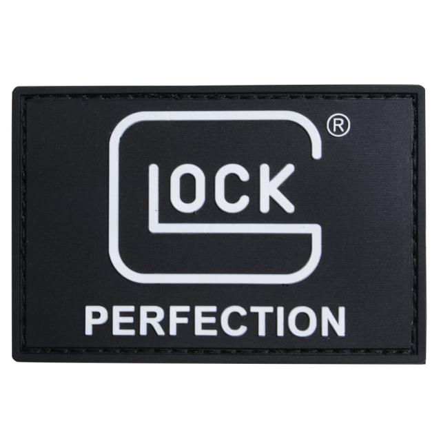 GLOCK ワッペン 公式グッズ AS10102 PVC製 ベルクロパッチ