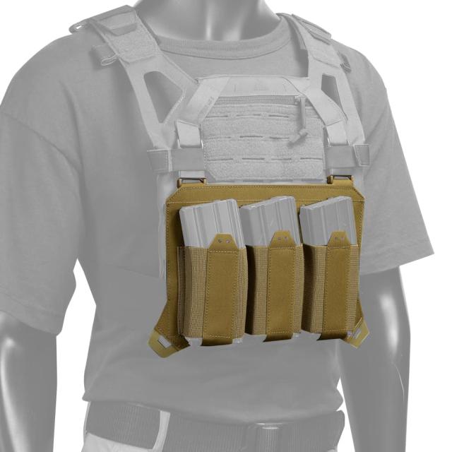 DIRECT ACTION トリプルマグポーチパネル M4/AK用 SPITFIRE MK II対応 [ コヨーテブラウン ][ra12552]の通販は 7,656円