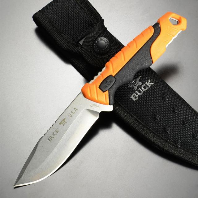 BUCK ハンティングナイフ Pursuit Pro パシュート・プロ 固定刃 フルタング 直刃 シース付属 スモール 0658ORS-B[ra12928]
