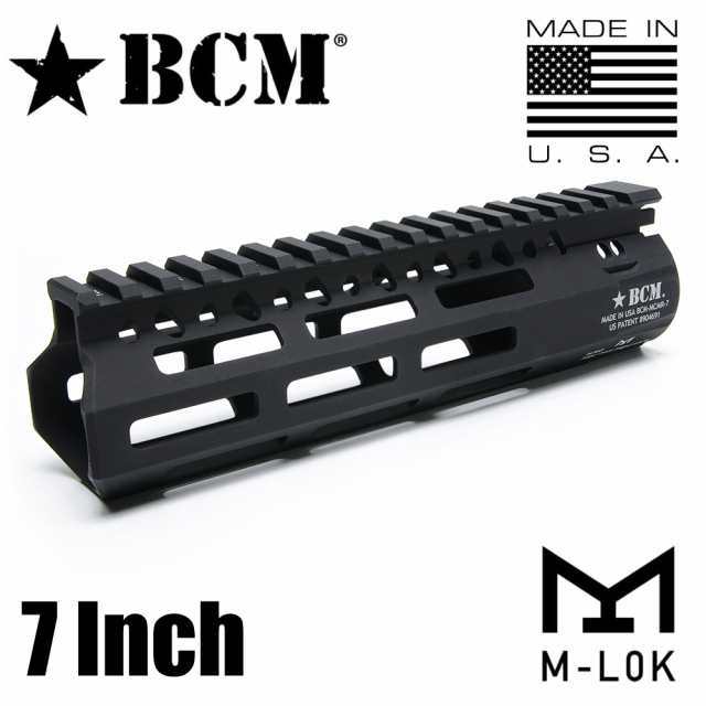 BCM ハンドガード MCMR M-LOK アルミ合金製 M4/AR15用 [ ブラック / 7