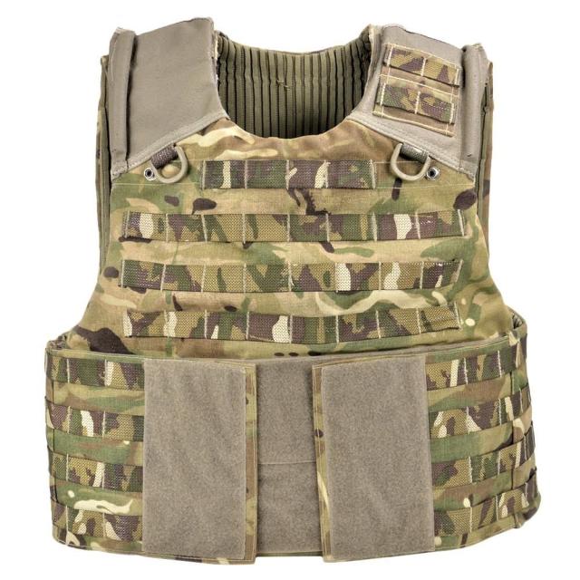 イギリス軍放出品 オスプレイ MK4&amp;MK4A 組み違い品 ボディアーマー 本体のみ MTP迷彩 [ 190/120 / 可 ][ra14675]