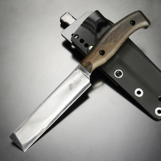 makkari knives 腰鉈 暖 間狩純平作 フルタング 樹脂製シース付属 [ グラナディーロ ][ra15432]