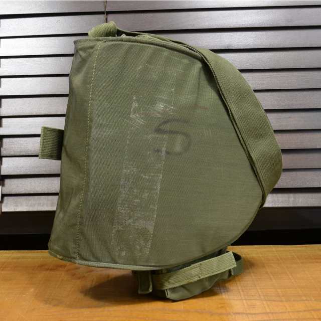 アメリカ軍放出品 ガスマスクバッグ M40 M42 MCU-2/APガスマスク用 ラウンド型 オリーブドラブ [ 難あり  ][ra15460]の通販はau PAY マーケット - レプズギア