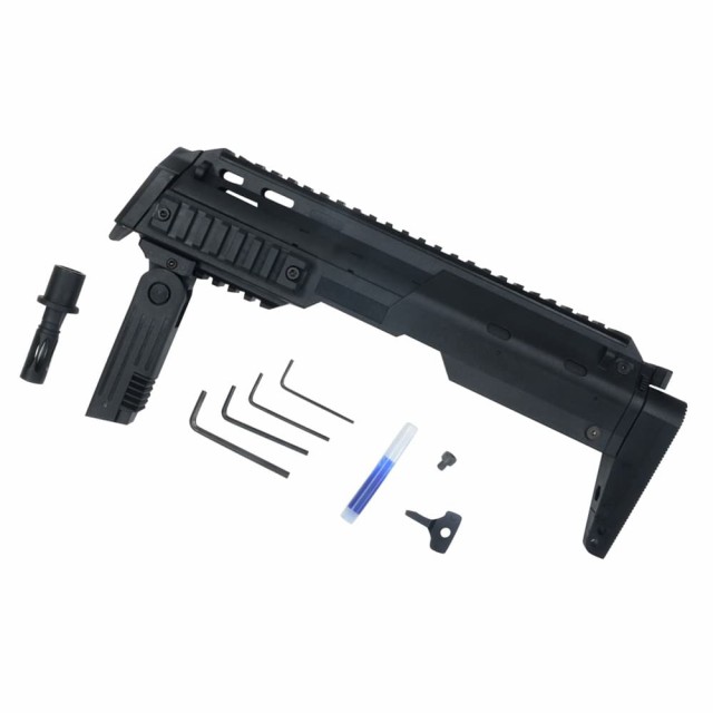 CTM Airsoft コンバージョンキット AP7 AAP-01アサシン用 SMGコンバージョンキット KIT-018 [ ブラック ][ra16042]の通販は
