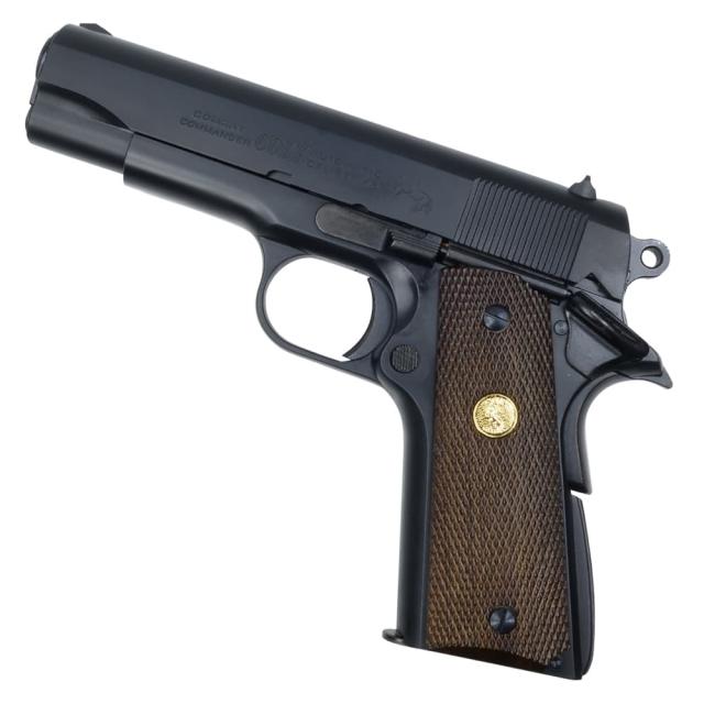 Marushin 発火式モデルガン COLT GOVERNMENT COMMANDER 完成品 マットブラックABS 082419[ra18396]の通販は
