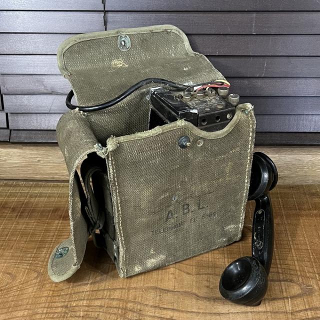 米軍放出品 野戦電話 EE-8 フィールドフォン [ 可 / キャンバス ][ra18463] 15,623円