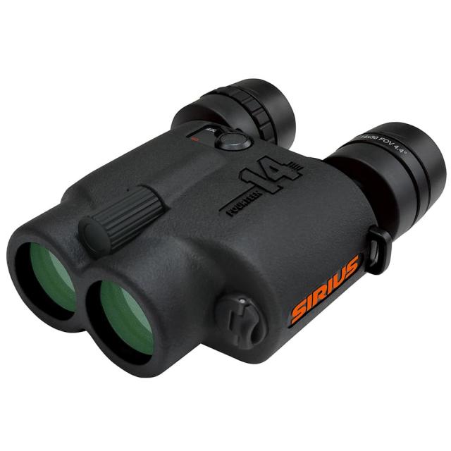 シリウス 防振双眼鏡 SORIUS 14 FOURTEEN 14倍率 フルマルチコートレンズ IPX4 三脚用ネジ[ra18555]