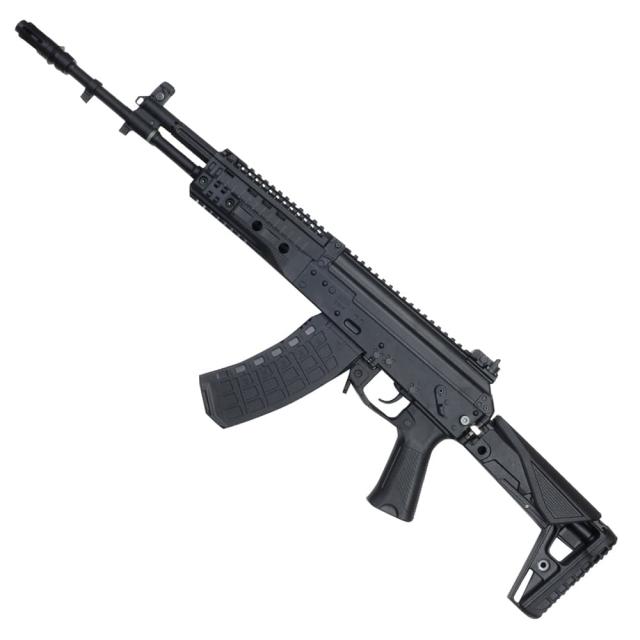 WELL PRO 電動ガン AK-12M1 プリコッキング式電子トリガー搭載 wls-pro-we09-bk[ra18665]