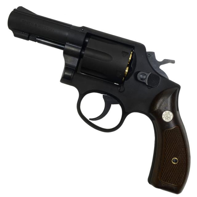 マルシン ガスガン M10 3インチ ブラック HW 木目調プラグリップ 072512[ra19164]