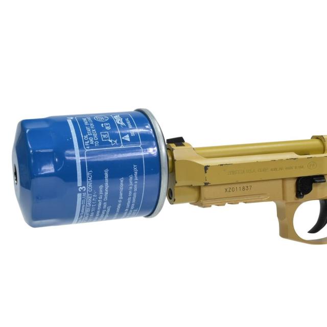 Creations Airsoft オイルフィルターサイレンサー Oil Filter Silencer 14mm逆ネジ対応 [ HONDA ][rj001h]の通販は 5,904円