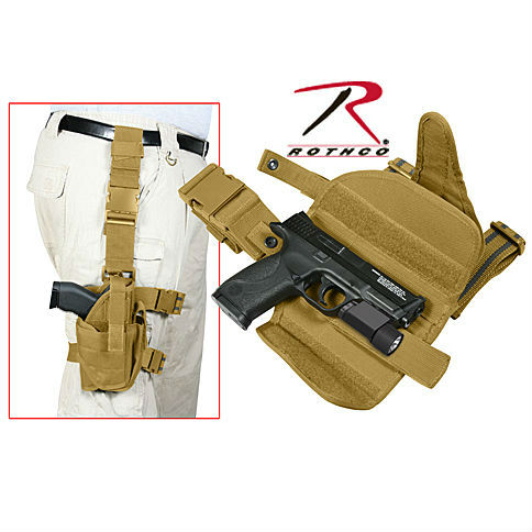 Rothco ポリエステル製 ドロップレッグホルスター [ コヨーテ ][ro10753]