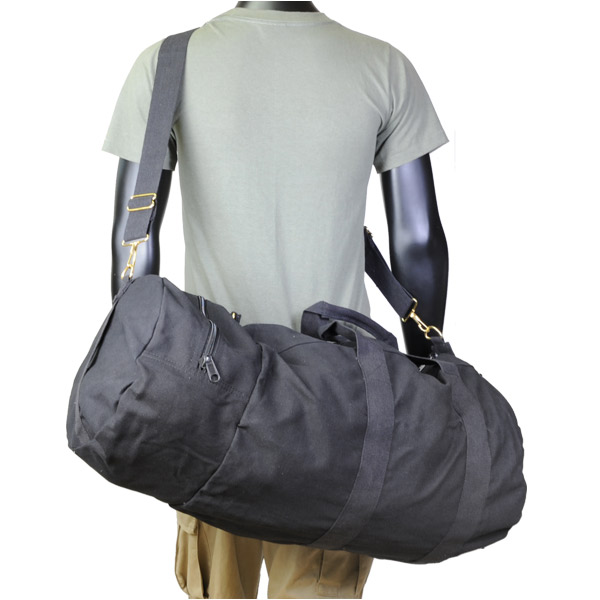 ROTHCO スポーツバッグ キャンバス ダブルエンダー [ ブラック ][ro2373]