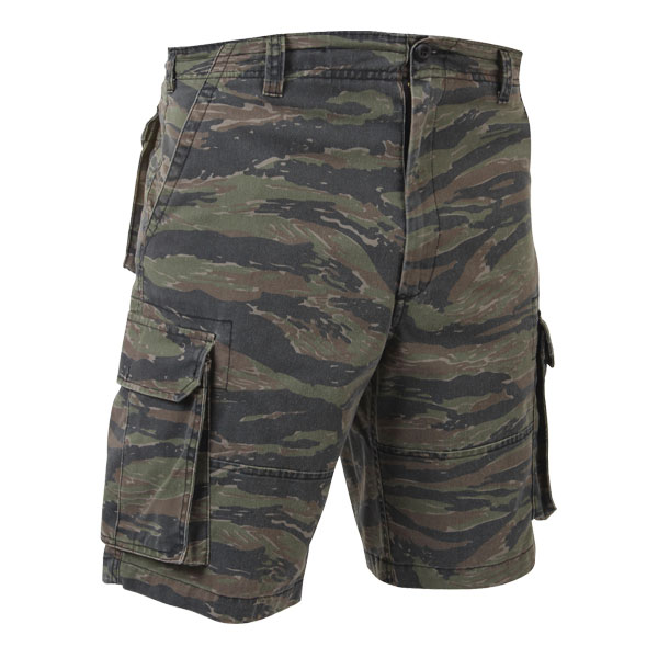 Rothco ハーフカーゴパンツ タイガーストライプカモ 2635 [ XLサイズ ][ro2635xl]