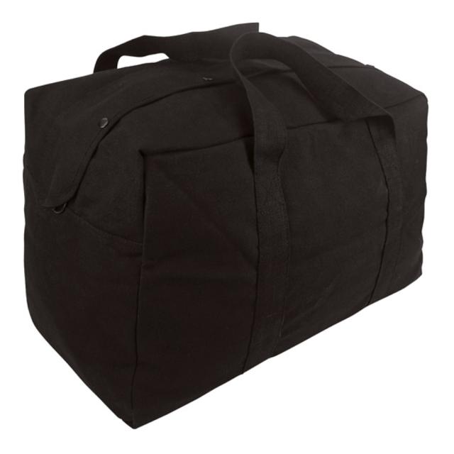 Rothco パラシュート カーゴバッグ 帆布 [ ブラック ][ro3123bk]の通販は 5,200円
