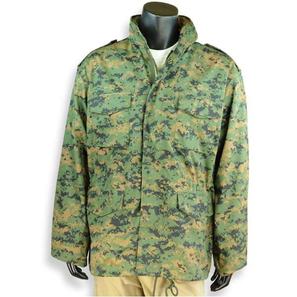 Rothco ミリタリージャケット M-65 [ ウッドランドデジタル / Mサイズ ][ro8590m]