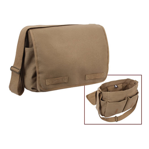Rothco メッセンジャーバッグ HW クラシック [ モカ ][ro9751]
