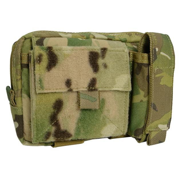 SHELLBACK TACTICAL スーパーアドミンポーチ 多機能 クリアポケット付き MOLLE [ マルチカム ][sbt7050mc]