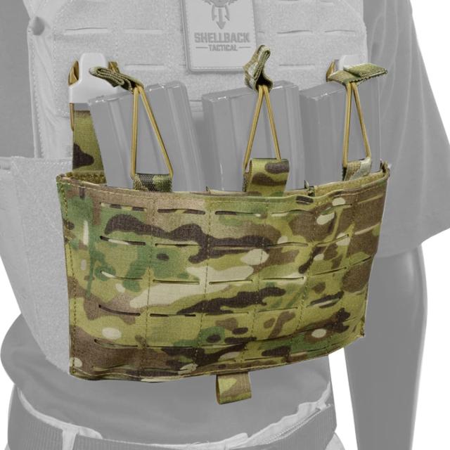 SHELLBACK TACTICAL マグポーチプラカード Triple Kangaroo レーザーカット SBT-7120 [ マルチカム ][sbt7120mc]の通販は 11,000円