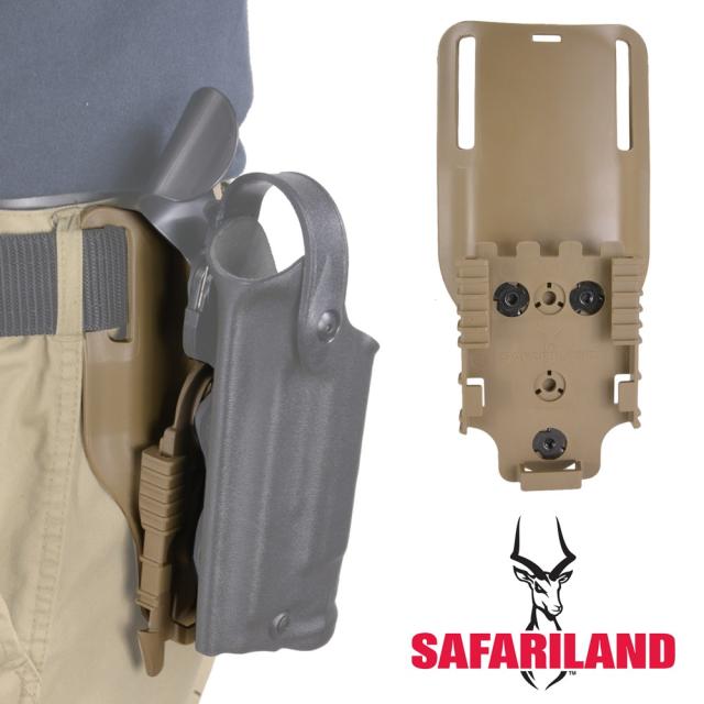 Safariland ローライド ベルトプラットフォーム QLS22付 フラットダークアース[sfl6075ubl552]の通販は 5,904円