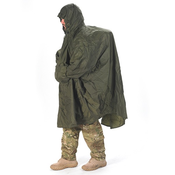 Snugpak レインポンチョ 92285 パトロール オリーブ[sn92285]の通販はポーチ