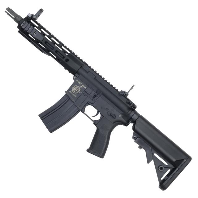 S&amp;T 電動ガン M4 URX4 M-LOK チャレンジャーライン 9.5インチ G-グリップ G3AEG ナイツ(KAC)刻印 STAEG370IMKBC[staeg370imkbc]