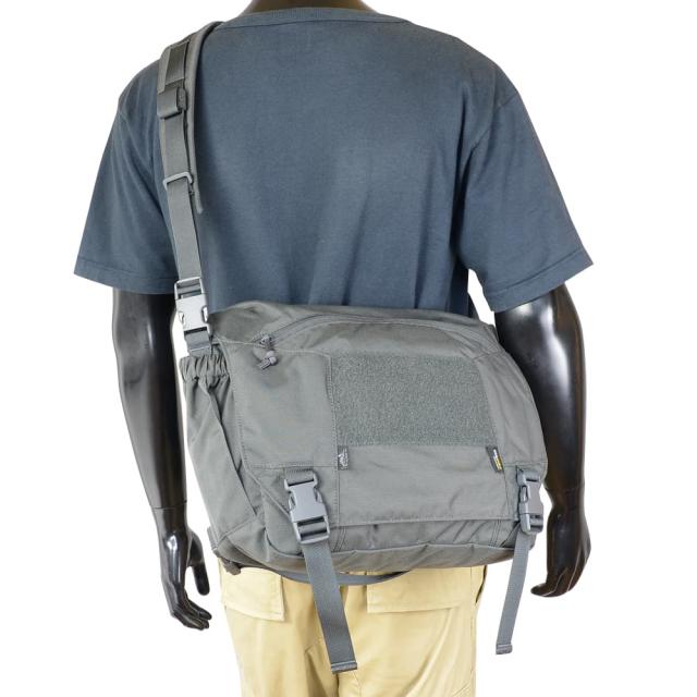 HELIKON-TEX ショルダーバッグ URBAN COURIER BAG コーデュラナイロン  [ シャドーグレー / ミディアム ][tbucmcd35]