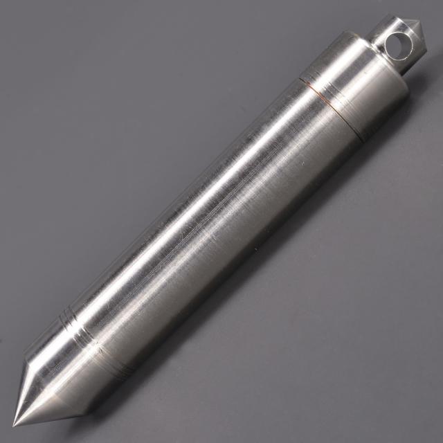 クボタン型防水カプセル チタン製 ガラスブレーカー 軽量[trf002]の通販は 6,400円