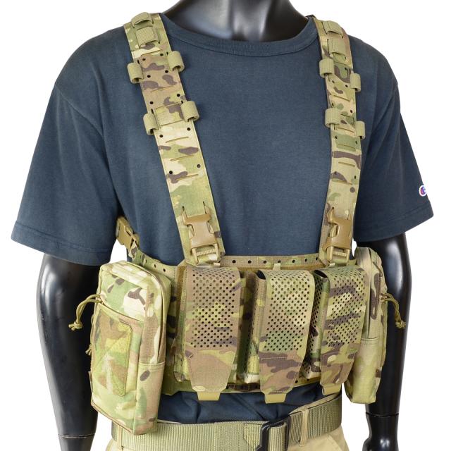 Warrior Assault Systems  チェストリグ MCR カメレオン 標準 5.56マガジン対応 W-LC-MCR-TAMP5 [ マルチカム / Hハーネス ][wlcmcrhtamp5m]