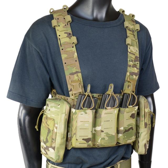 Warrior Assault Systems チェストリグ MCR ハンツマン 標準 W-LC-MCR-TB5-LPE2 [ マルチカム / Xハーネス ][wlcmcrxtb5lpe2m]