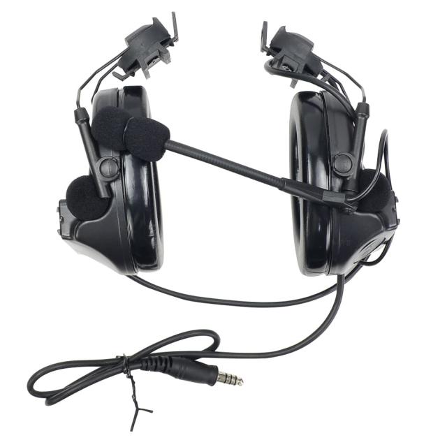 WADSN ヘッドセット Comtac II ヘルメットアダプター付き Ver.1 WZ031[wz031bk]