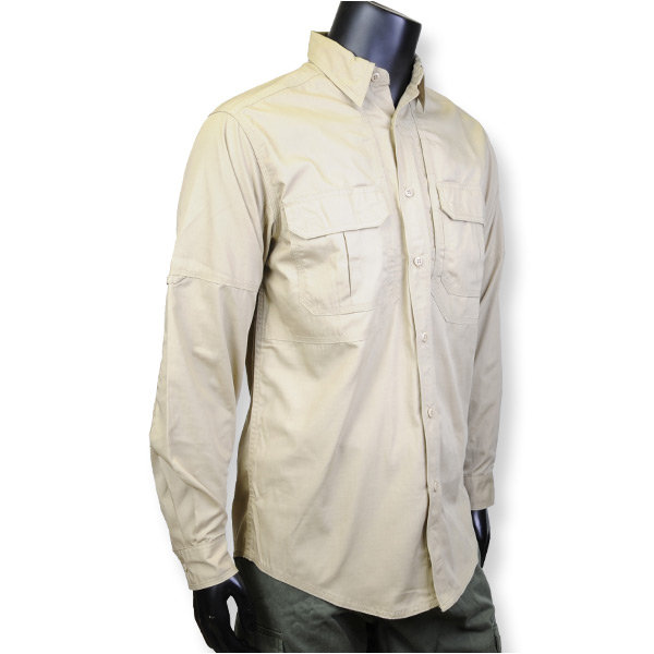 5.11タクティカル 長袖シャツ 72175 カーキ [ Mサイズ ][411430]の通販は