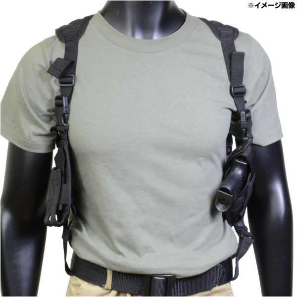CONDOR ショルダーホルスター ASH マグポーチ付 [ ブラック