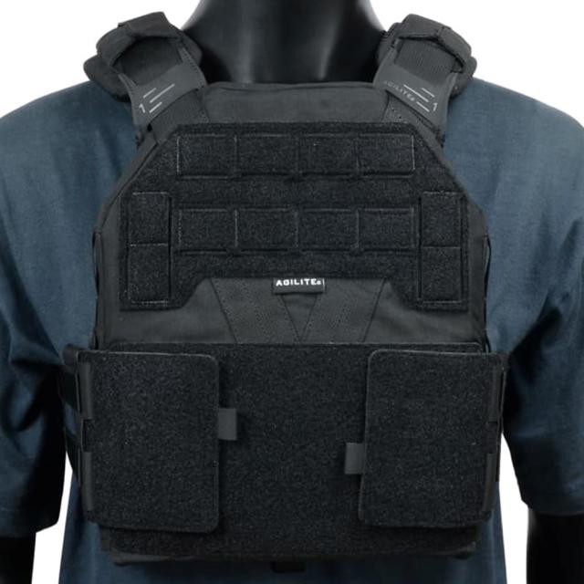 AGILITE 薄型プレートキャリア K-ZERO イスラエル [ ブラック