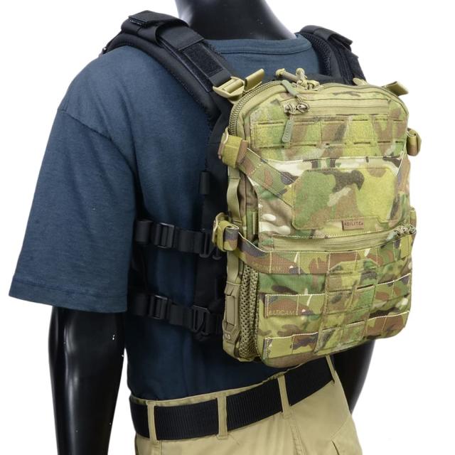 AGILITE アサルトバックパネル MICRO MAP ヘルメット収納 プレキャリ用