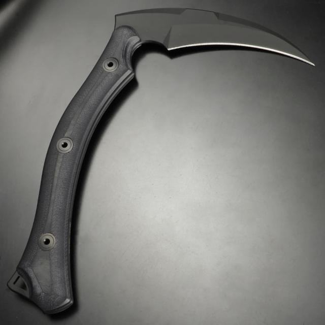 Bastinelli Creations アウトドアナイフ Reaper Tac レザーシース付属 BAS201[bas201]_1
