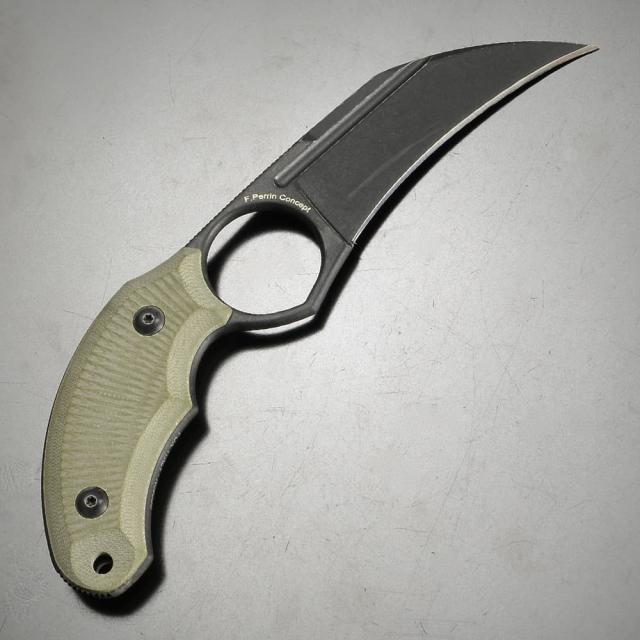 BASTINELLI KNIVES アウトドアナイフ HARPY フルタング BC-20 ODTSW