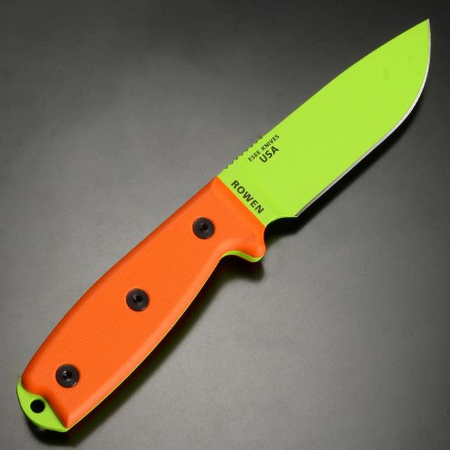 ESEE アウトドアナイフ Model 4 ヴェノムグリーン ESEE-4P-VG[bes4pvgr]_1