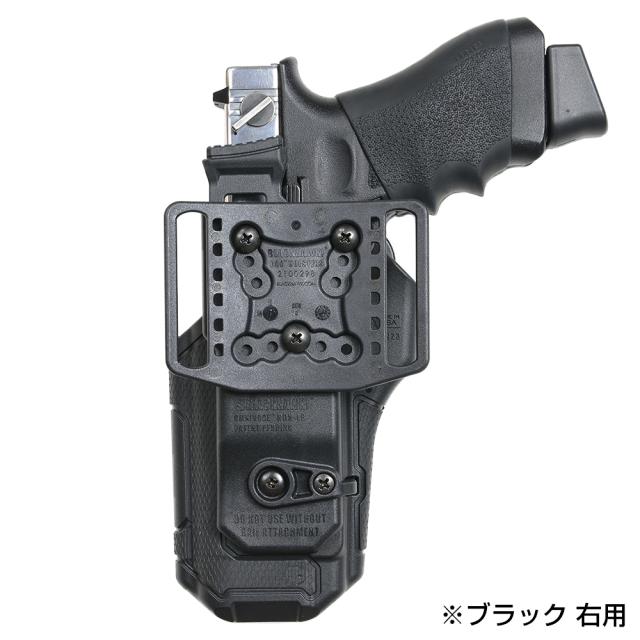 BLACKHAWK OMNIVORE マルチフィットホルスター 150種類以上適合 ライト