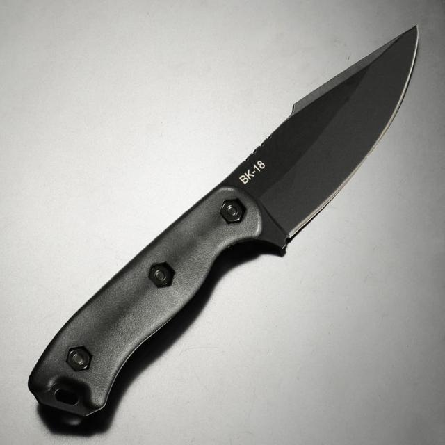 KA-BAR アウトドアナイフ Becker Black Harpoon ハープーン 固定刃 フルタング 樹脂製シース付属 BK18 [ ブラック ][bkr18bk]_1