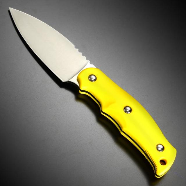 Gサカイ サビナイフ6 仔鯱ザイテル 右利き用 [ イエロー ][gs346858]の