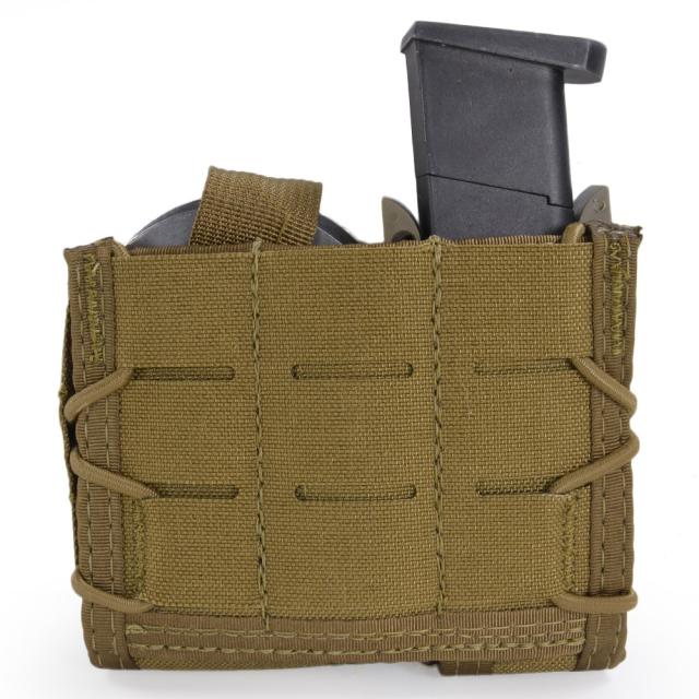 High Speed Gear ハンドカフ/拳銃マグポーチ LEO TACO 11PC00 [ コヨーテブラウン ][hsg11pc00cb]_1