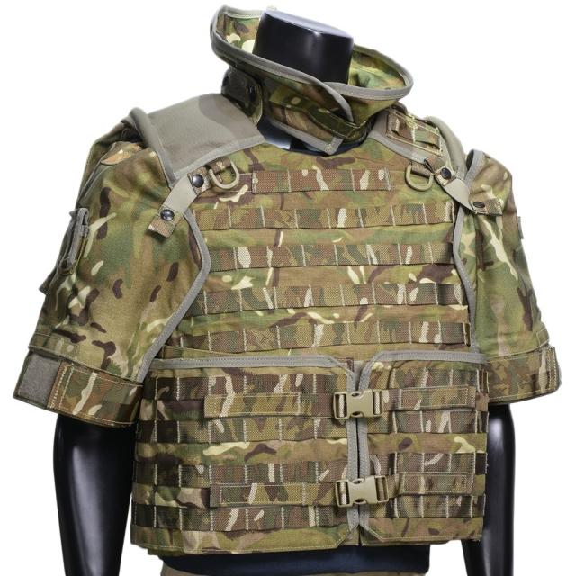 イギリス軍放出品 オスプレイ MK4 ボディアーマーセット MTP迷彩 [ 170/112 / 可 ][ma6045071712]_1