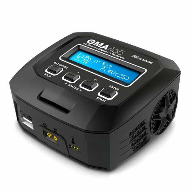 GFORCE 充電器 GMA465 ACバランスチャージャー LiPo/ニッケル水素バッテリー対応 G0293[ra00390]｜au PAY  マーケット