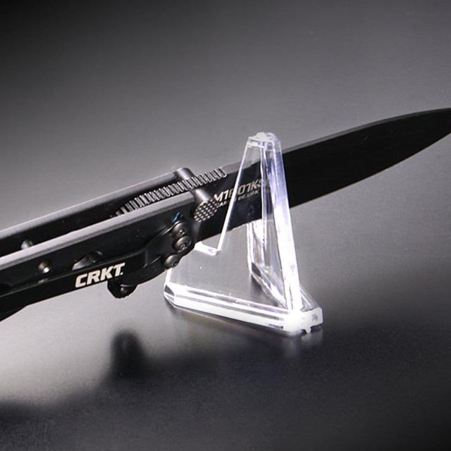 ナイフスタンド アクリル素材 ナイフディスプレイ クリア 小 Ra000 の通販はau Pay マーケット レプマート