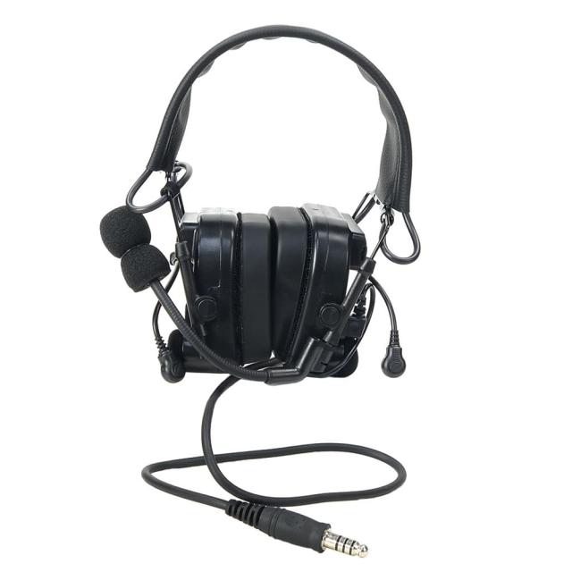Z-Tactical タクティカルヘッドセット Z038 COMTAC IV モデル [ ブラック ][ra02217]_1