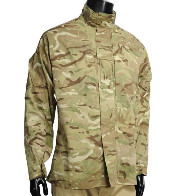 イギリス軍放出品 コンバットジャケット MTP迷彩 BDU 軍用戦闘服 [ 190