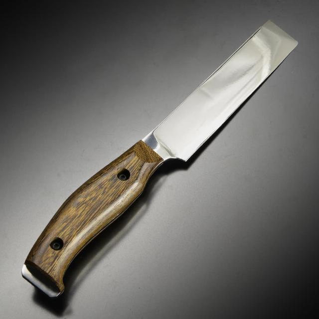 makkari knives 腰鉈 暖 間狩純平作 フルタング 樹脂製シース付属 [ タガヤサン ][ra05176] makkari knives 腰鉈 暖 間狩純平作 フルタング 樹脂製シース付属