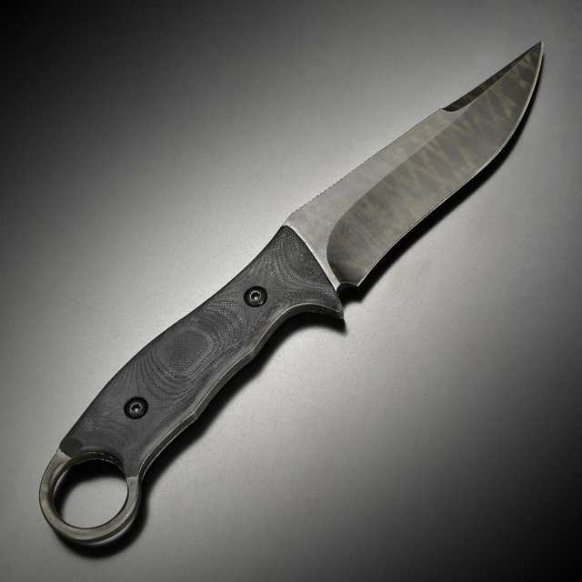 Makkari knives ユーティリティーナイフ 間狩純平作 AT9-S MOLLEシース[ra07831]の通販はau PAY マーケット -  レプズギア | au PAY マーケット－通販サイト