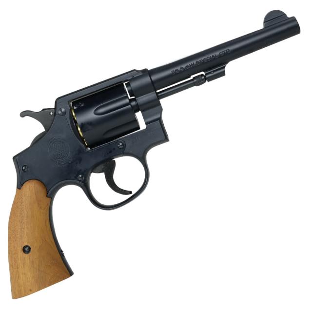 HWS 発火式モデルガン S&amp;W ビクトリー・モデル HWブルーフィニッシュ 5inch[ra16074]_1